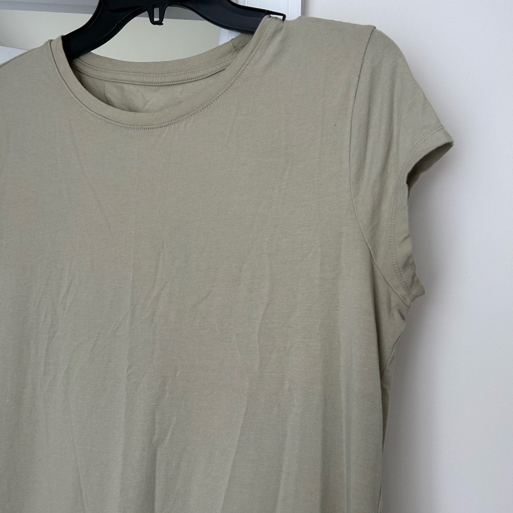 Sleeveless Maxi Dress in Light Olive - Picture 2 of 2